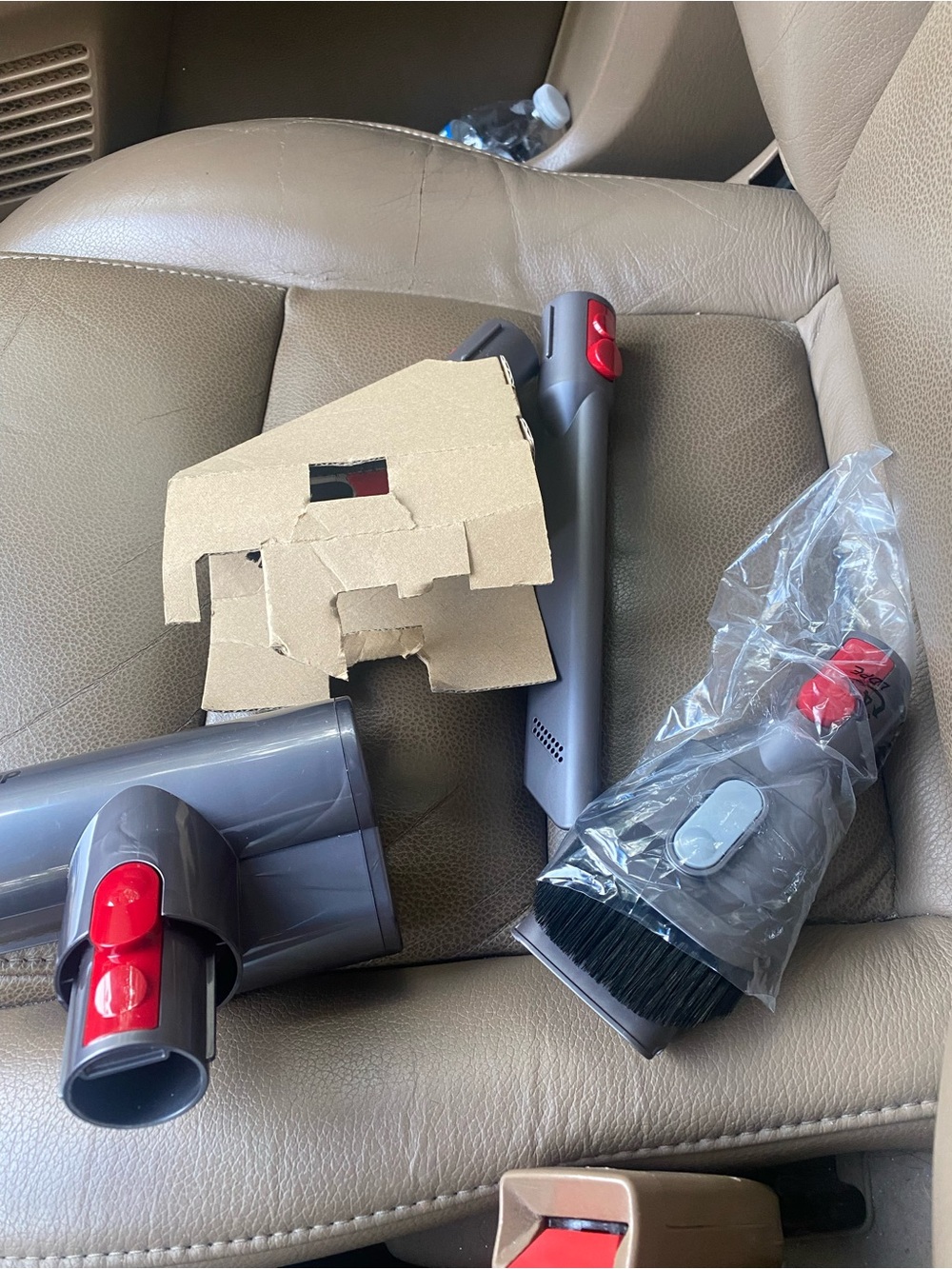Dyson v8 Gray and Red Vacuum Accessory Tool Set